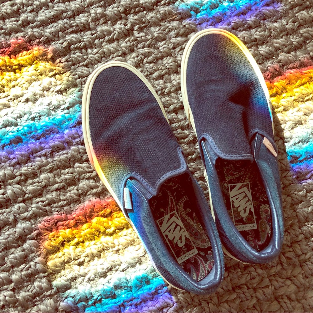 Navy Blue California Slip-On Vans